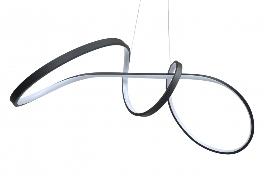 Люстра подвесная Berger 1x45 Вт LED-модуль черный 7021-PL-45 Black