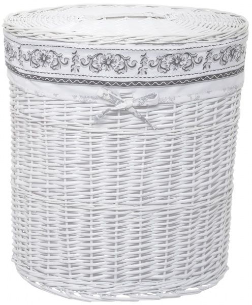 Кошик плетений з текстилем 51х37х56 см HQ13-53CD-1 