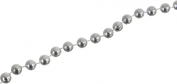 Бусы для елки 8 мм 8 м в ассортименте