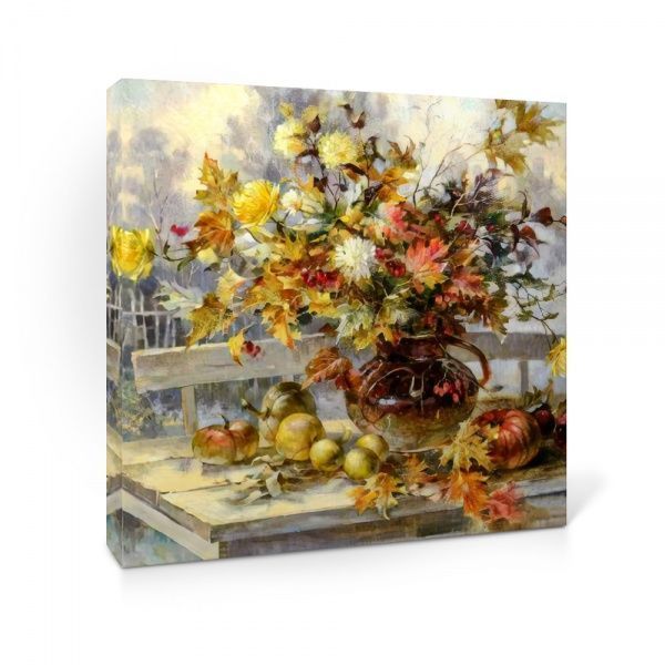 Репродукция Натюрморт 48x48 см 