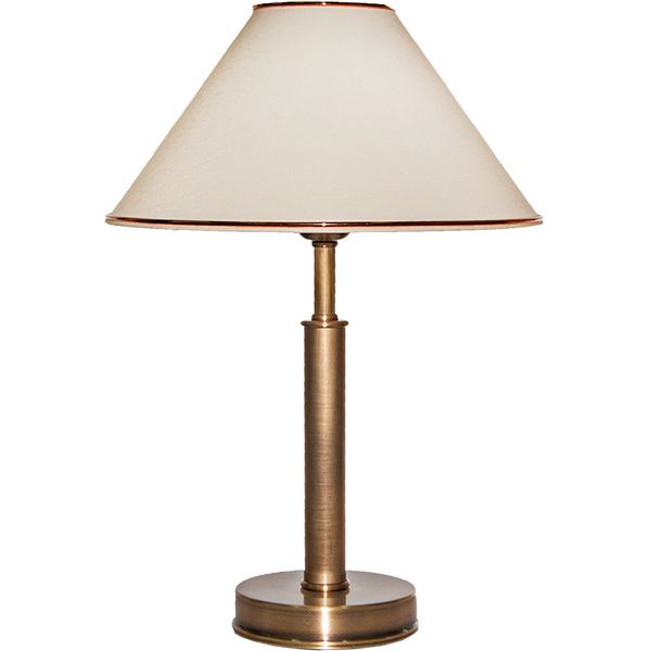 Настільна лампа Фабрика Світла Готель 1x60 Вт E27 латунь ННБ 40-1х60-414 