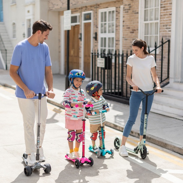 Самокат Micro Mini Deluxe Magic аквамарин 