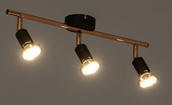 Спот Rabalux Valentine 6848 3x50 Вт GU10 медь 