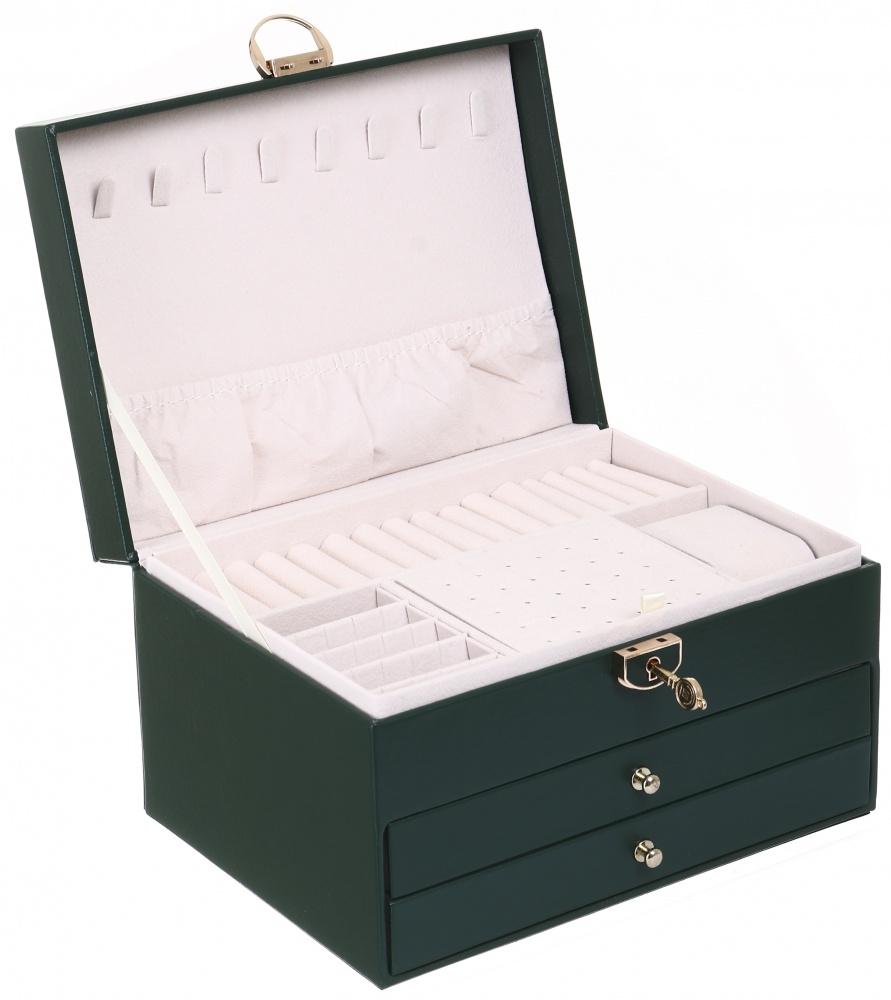 Скринька для прикрас Chic 23х17х13 зелена