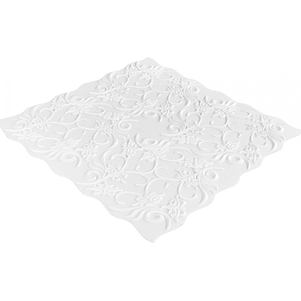 Плита Нарцис 500х500 мм біла 8 шт