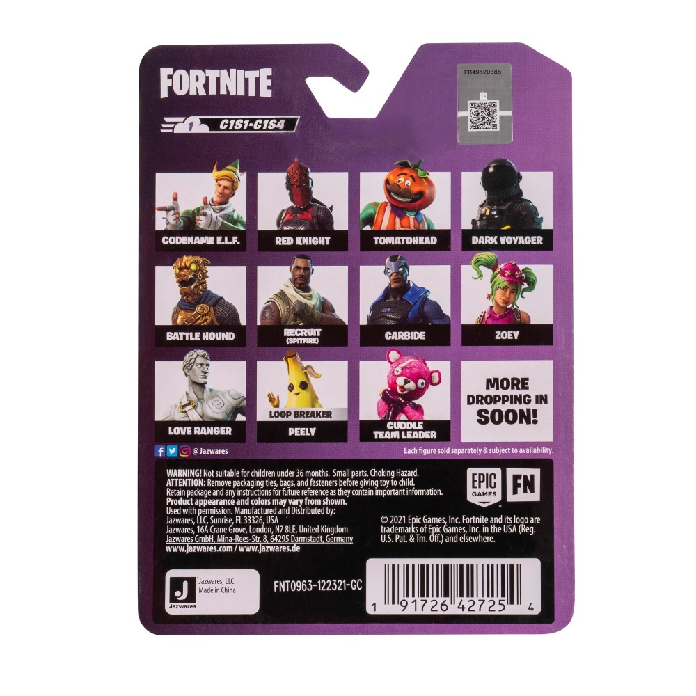 Фігурка колекційна Fortnite Micro Legendary Series Zero 6 см FNT0963 FNT0963