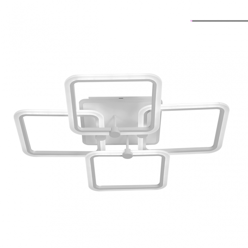 Люстра стельова Eurolamp 100 Вт LED-модуль білий LED-LS-100-M24(white)