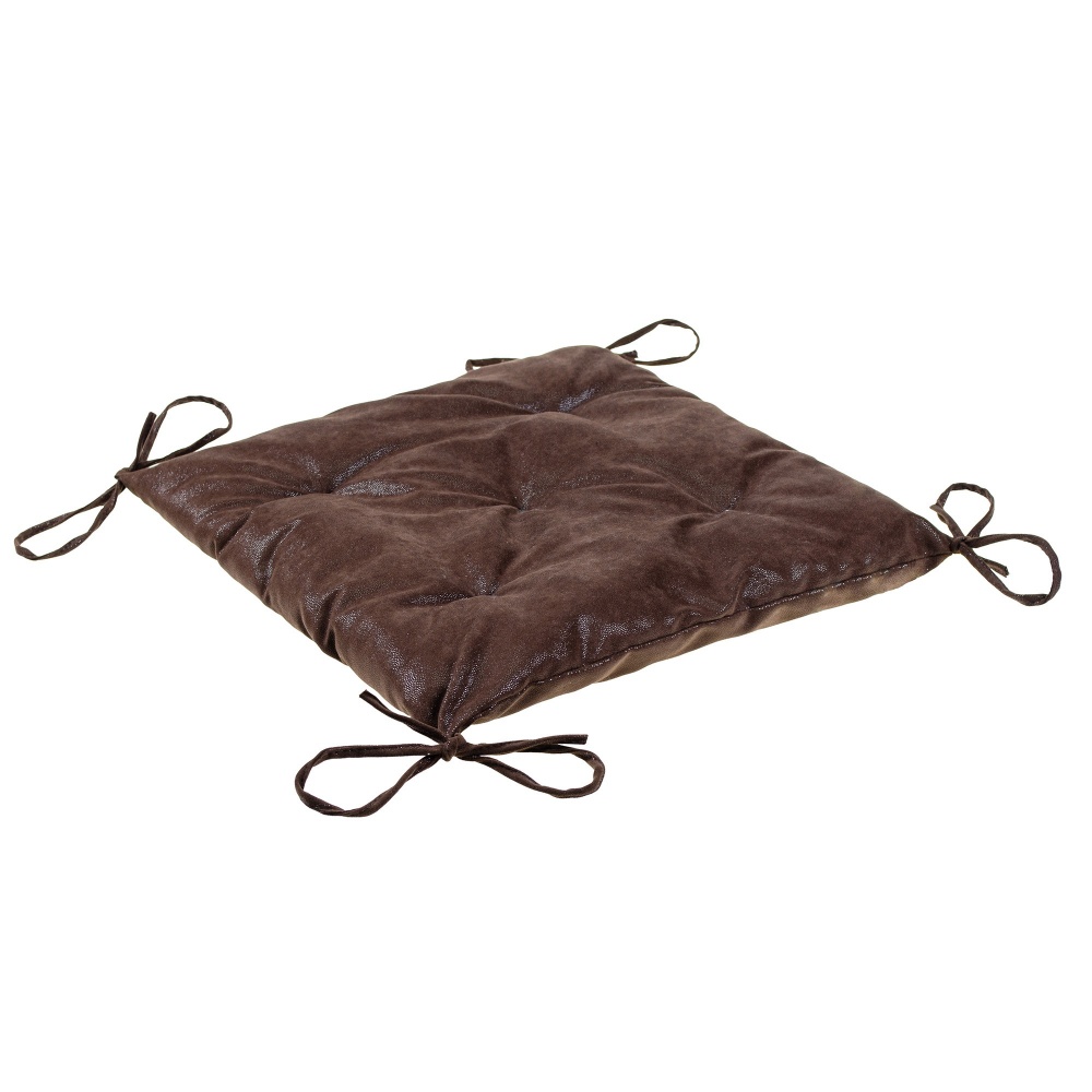 Подушка на стілець Home Line Відпочинок чорний шоколад 40*40