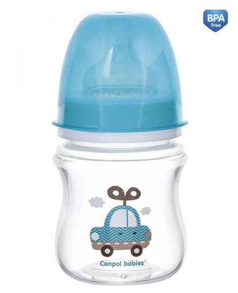 Пляшка Canpol Babies Easystart - Toys 120 мл 35/220_blu