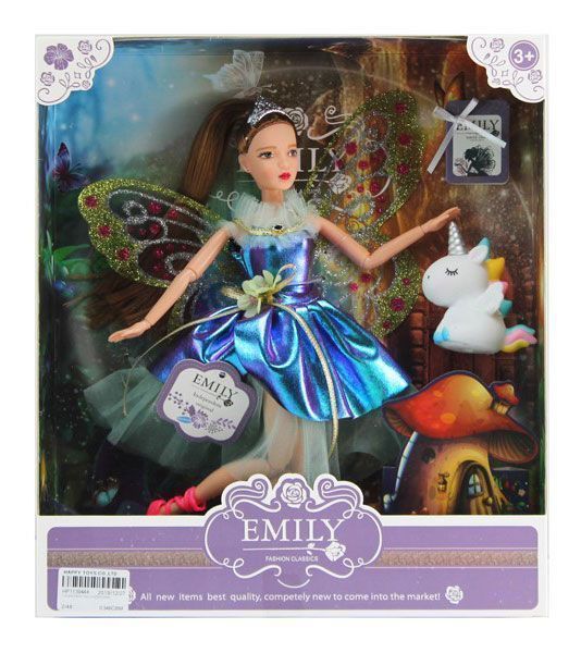 Кукла Shantou Emily QJ093B фея с аксессуарами
