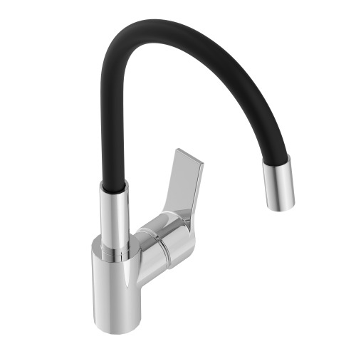 Змішувач для кухні Imprese WITOW з гнучким виливом, хром