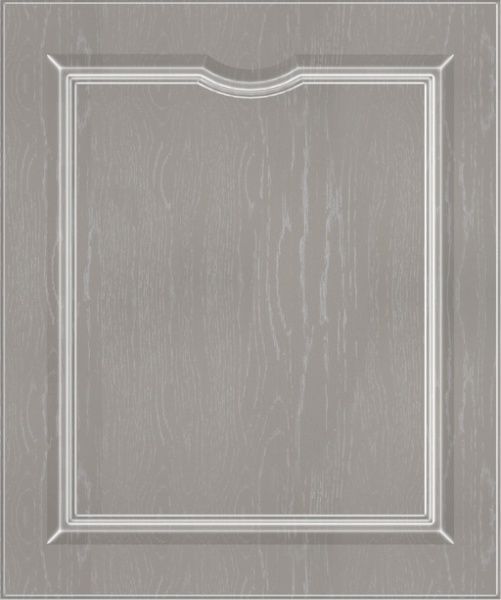 Фасад для кухні Грейд Какао текстура №302 патина біла 713x596 нижній правий/верхній лівий Версаль