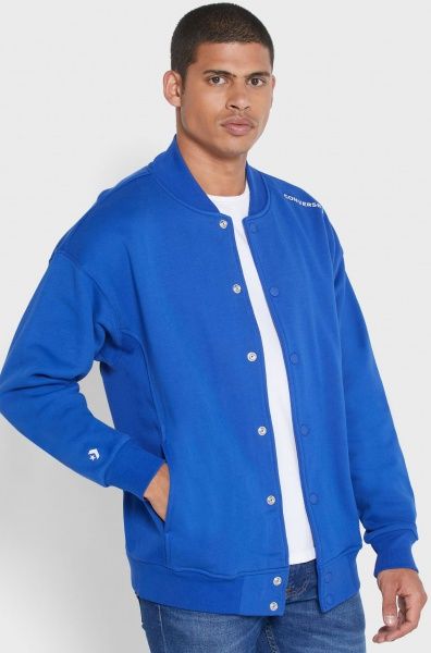 Джемпер Converse TWISTED VARSITY KNIT BOMBER 10018357-430 р. XL блакитний