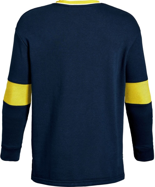 Свитшот Under Armour Rival Terry Crew 1333035-408 р. S синий