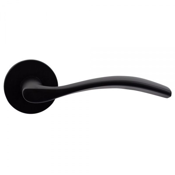 Ручка на розетці RDA WAVE чорний матовий