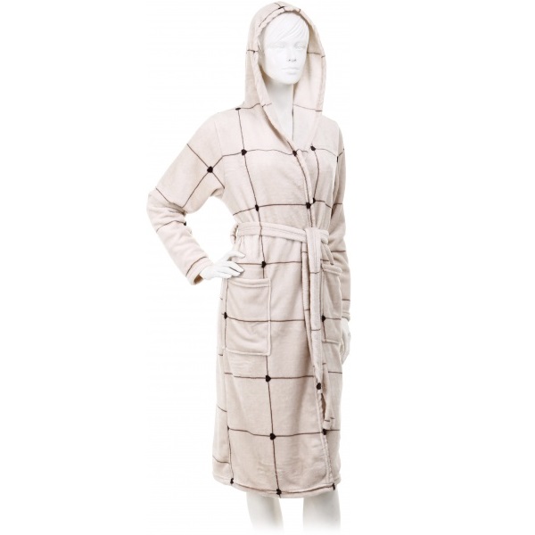 Халат с микрофибры La Nuit Cell р. M кремовый