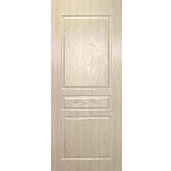 Дверь межкомнатная Барселона 60 см дуб беленый глухое