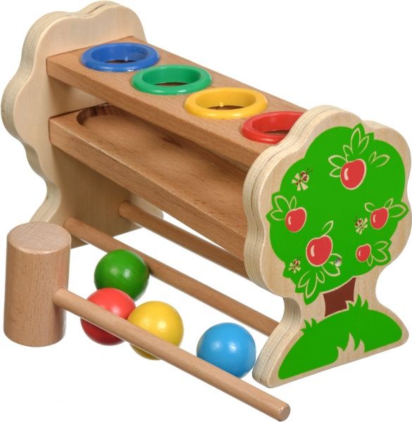 Стукалка Іграшки з дерева Кульки