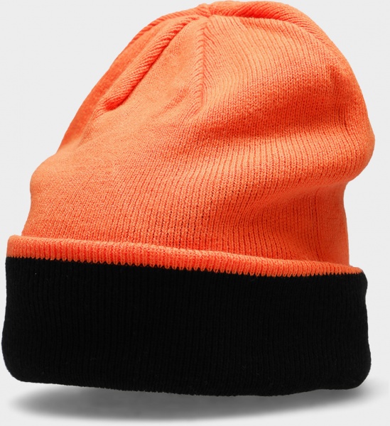 Шапка 4F D4Z21-CAM213-70N р.L черно-оранжевый