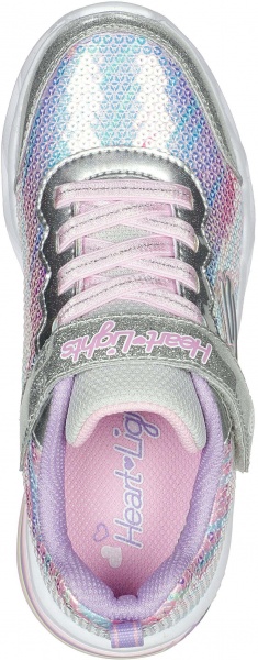 Кроссовки Skechers 302313N SMLT р.US 9 серебристый