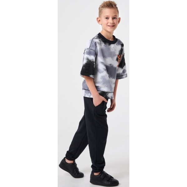 Штаны для мальчиков Smil 115518 р.128 черный 