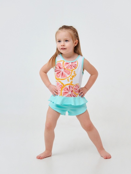 Піжама дитяча для дівчаток Smil р.122 білий 