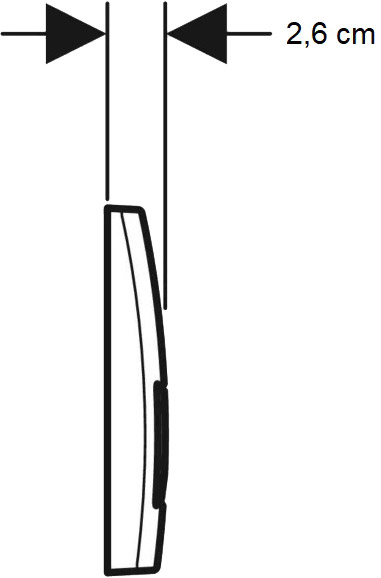 Кнопка смыва Geberit Delta50 Глянцевий хром (115.119.21.1)