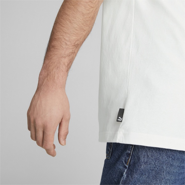 Футболка Puma PUMA DOWNTOWN LOGO GRAPHIC TEE 53824302 р.L білий