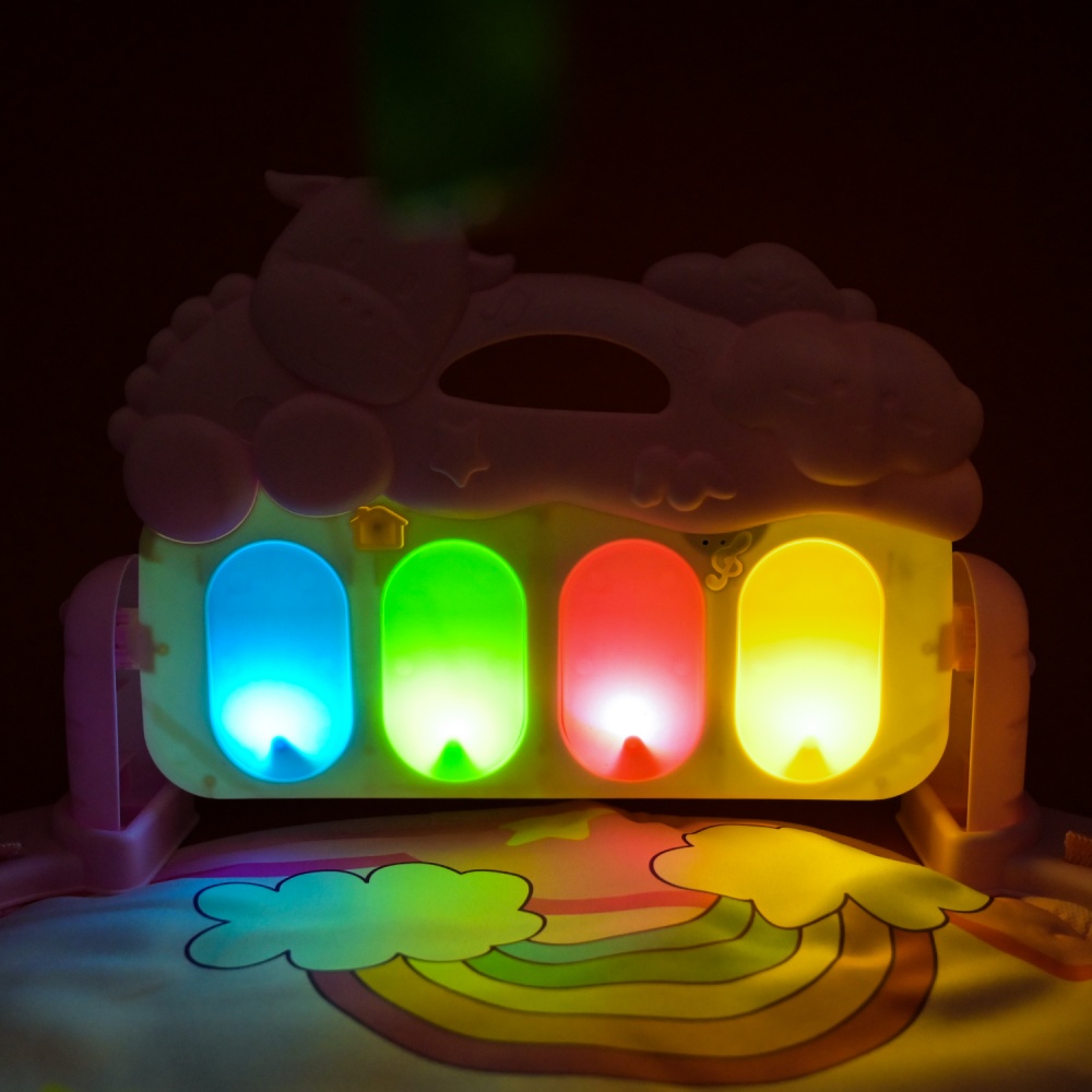 Ігровий килимок Shantou з брязкальцями + музикальна панель з великими клавішами YT602