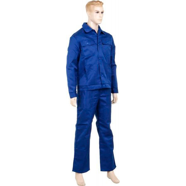 Костюм робочий Торнадо Євро (куртка та напівкомбінезон) зріст 3/4 р. 56-58 волошковий