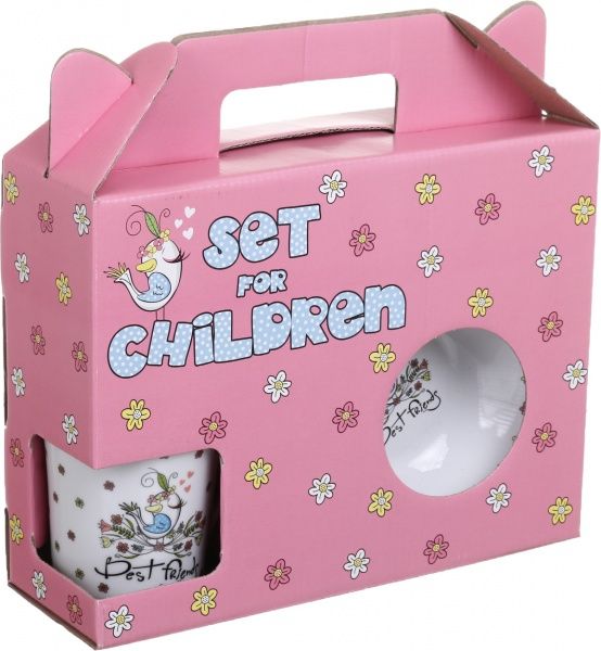 Набор детской посуды Лучшие друзья 3 предмета GGP