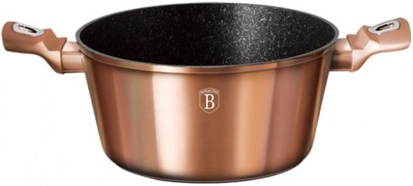 Кастрюля с крышкой Metallic Line ROSE GOLD Edition 2,5 л BH 1514N Berlinger
