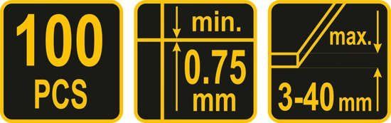 Система выравнивания плитки Vorel 04681 100 шт.