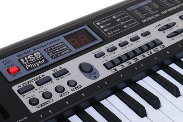 Музичний інструмент MERX Limited синтезатор 61 клавіша з мікрофоном MX0286699