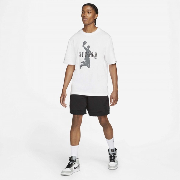 Футболка Jordan M J SPRT DNA 85 SS GFX CREW DA9912-100 р.2XL білий