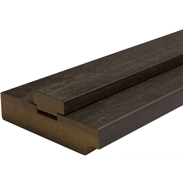 Дверная коробка ОМиС ПВХ под добор 80x33 мм венге димчаcтий