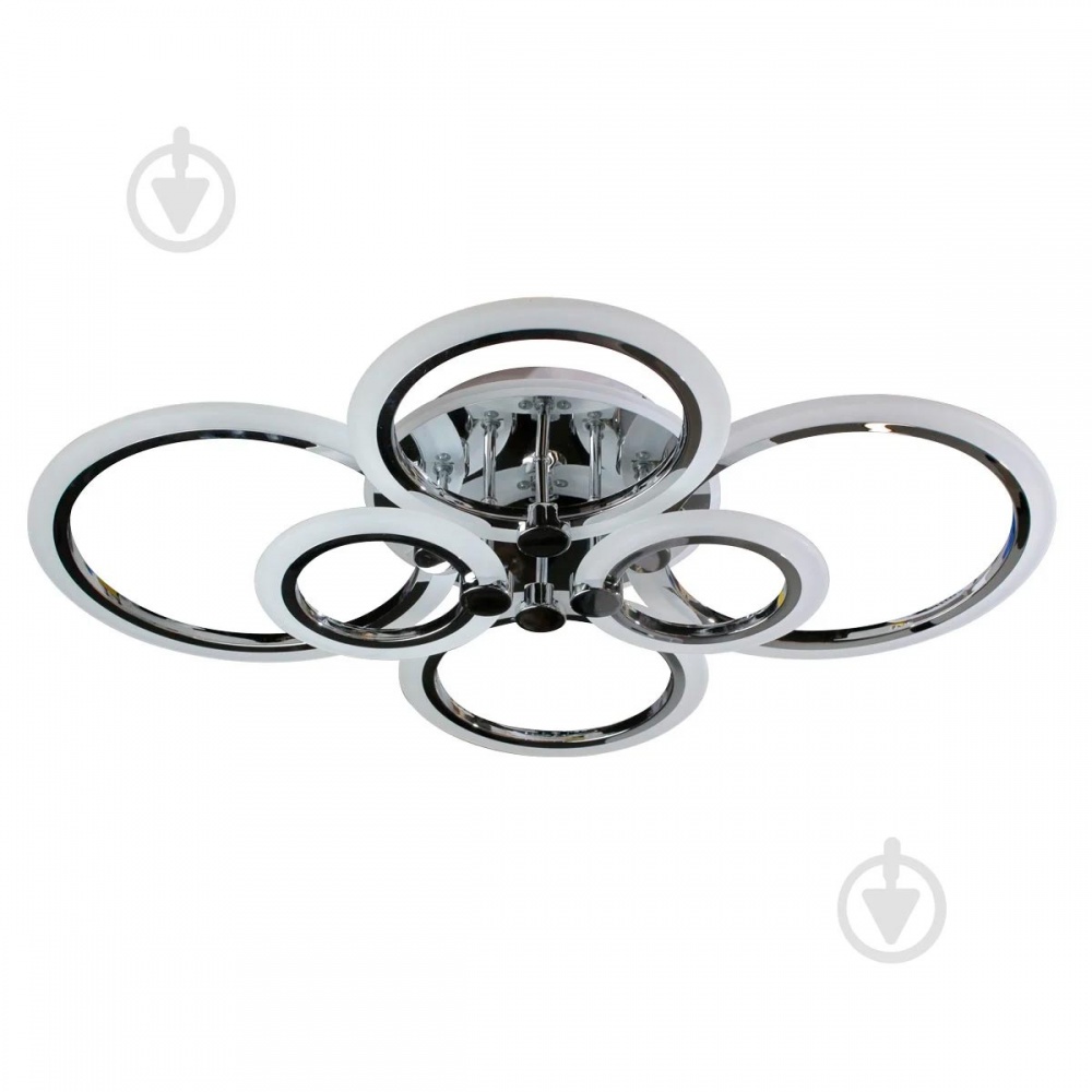 Люстра стельова Accento lighting Madeira AP R6 95 Вт хром