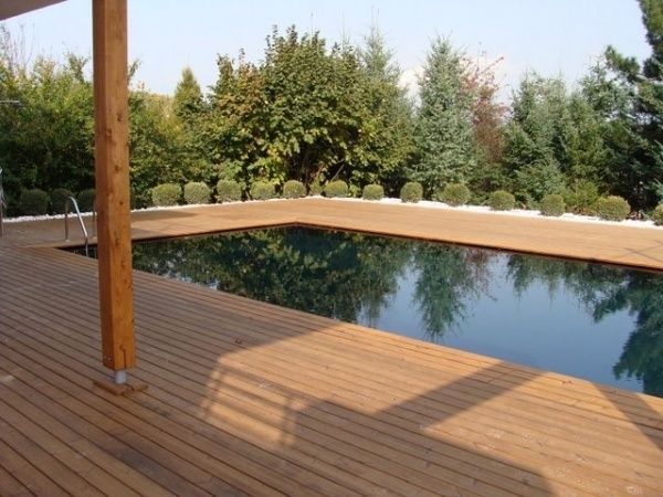 Доска террасная 30х120х1500 мм термососна масло 2 слоя