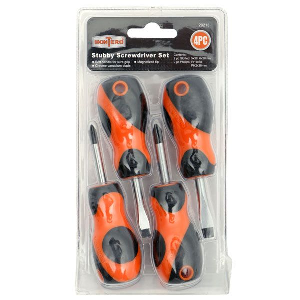 Набор мини-отверток Montero 20213 4 шт