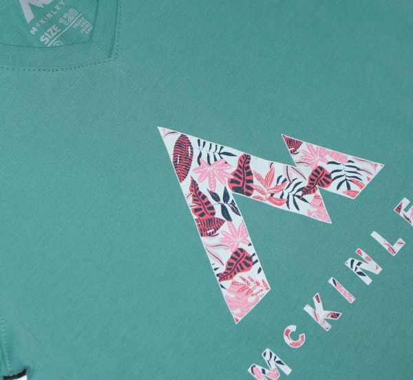 Футболка McKinley Camiseta de manga corta Zorma gls 411432-622 152 блакитний