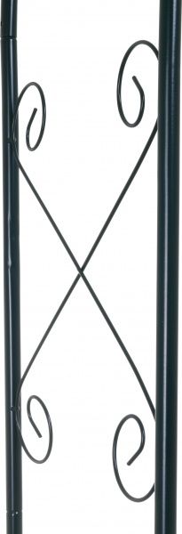 Арка садовая 135x230 см D16 мм зеленая металл