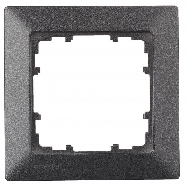 Рамка одномісна Siemens Line карбон 5TG25516