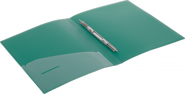 Скоросшиватель A4 с пружинным механизмом Clip A зеленый UP! (Underprice)