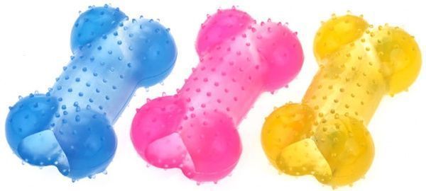 Игрушка для собак Lilli Pet Щенячьи кости цвет в ассортименте 8,5 см 20-2264