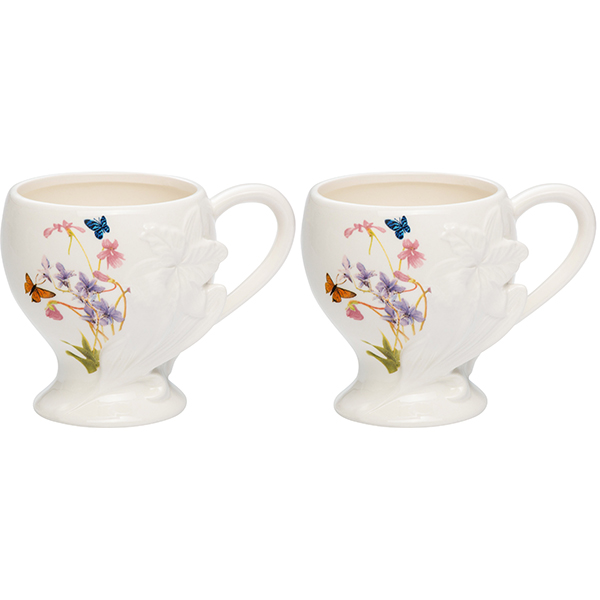 Набор чашек Butterfly для чая 2 шт