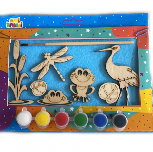 Набір для творчості з фанери Озеро Аплі-Краплі 