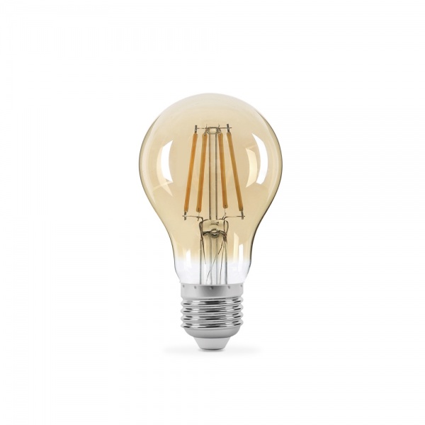 Лампа світлодіодна TITANUM FIL A60 7 Вт E27 2200 К 220 В жовта 25521 