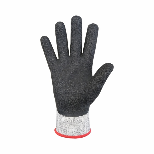 Перчатки Trident защита от порезов серые с покрытием нитрил XL (10) GS8112