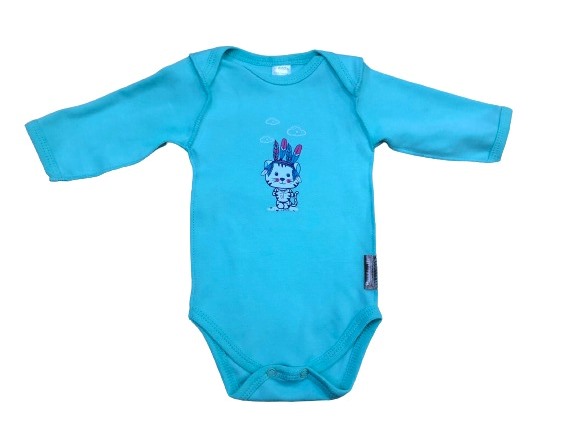 Боди для мальчика Bambinelli р.56 бирюзовый Б301-5 