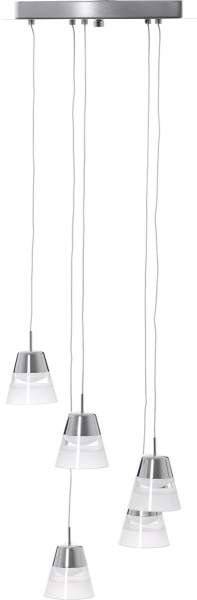 Підвіс Eglo Pancento 5 5x6.1 Вт хром 